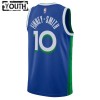 NBA Børn Trøje Dallas Mavericks Dorian Finney-Smith 10 2022-23 Nike City Edition Blå Swingman
